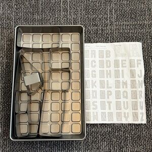 Crofton Numbers & Letters Party Cake Pan Set